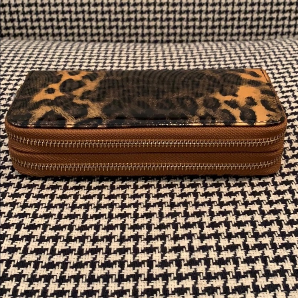 Leopard Print Double-Sided Wallet - image 4